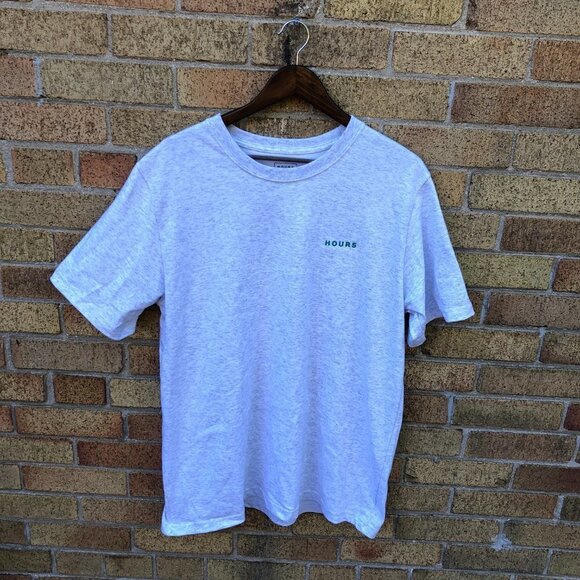 Hours T Shirt XL Gray - Picture 4 of 5